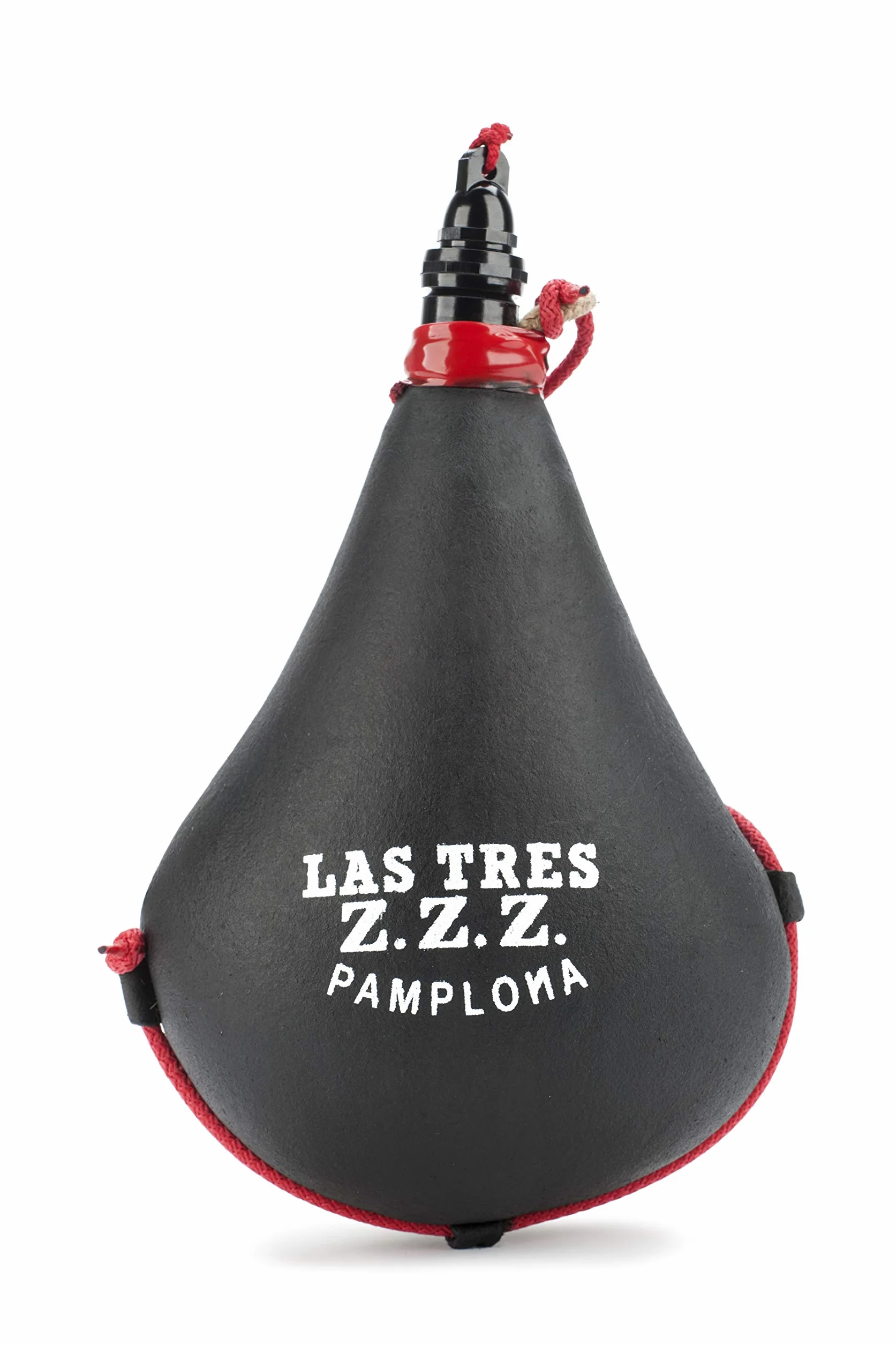 LAS TRES ZZZ Bota de vino recta Suprema con interior de Latex (1 Litro)