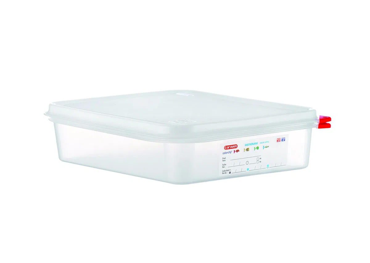 Araven GN PP – contenedor hermético 4L (6 unidades)