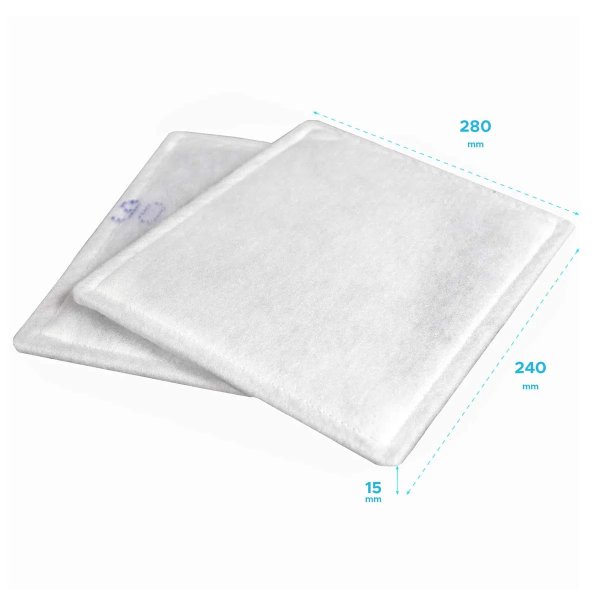 Brizz - Filtri BRIZZ compatibili VMC Aldes Dee fly cube 300 e Dee fly cube 370; variante fald01: 2 G4 più 1 F7.