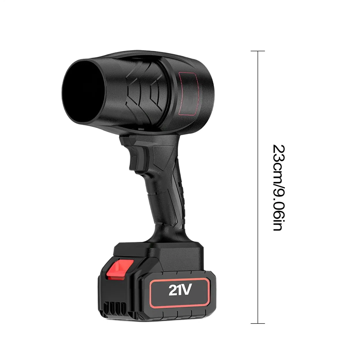Soplador Turbo Ventilador de Mano Eléctrico Portátil Inalámbrico Turbo | Soplador De Hojas Inalámbrico Para Patio Nieve Coche Jardín Paisajismo Industrial Exterior Otoño Garaje Tienda