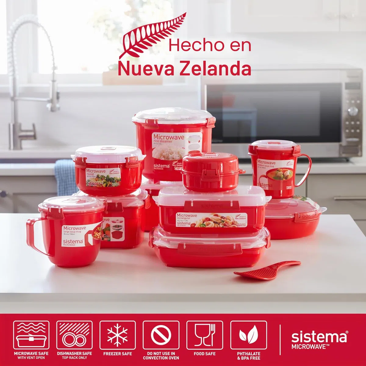Sistema Recipientes para microondas | Taza para sopa para microondas, bol para gachas y bol para fideos | Recipientes para microondas con válvulas de liberación de vapor | Sin BPA | 3 unidades