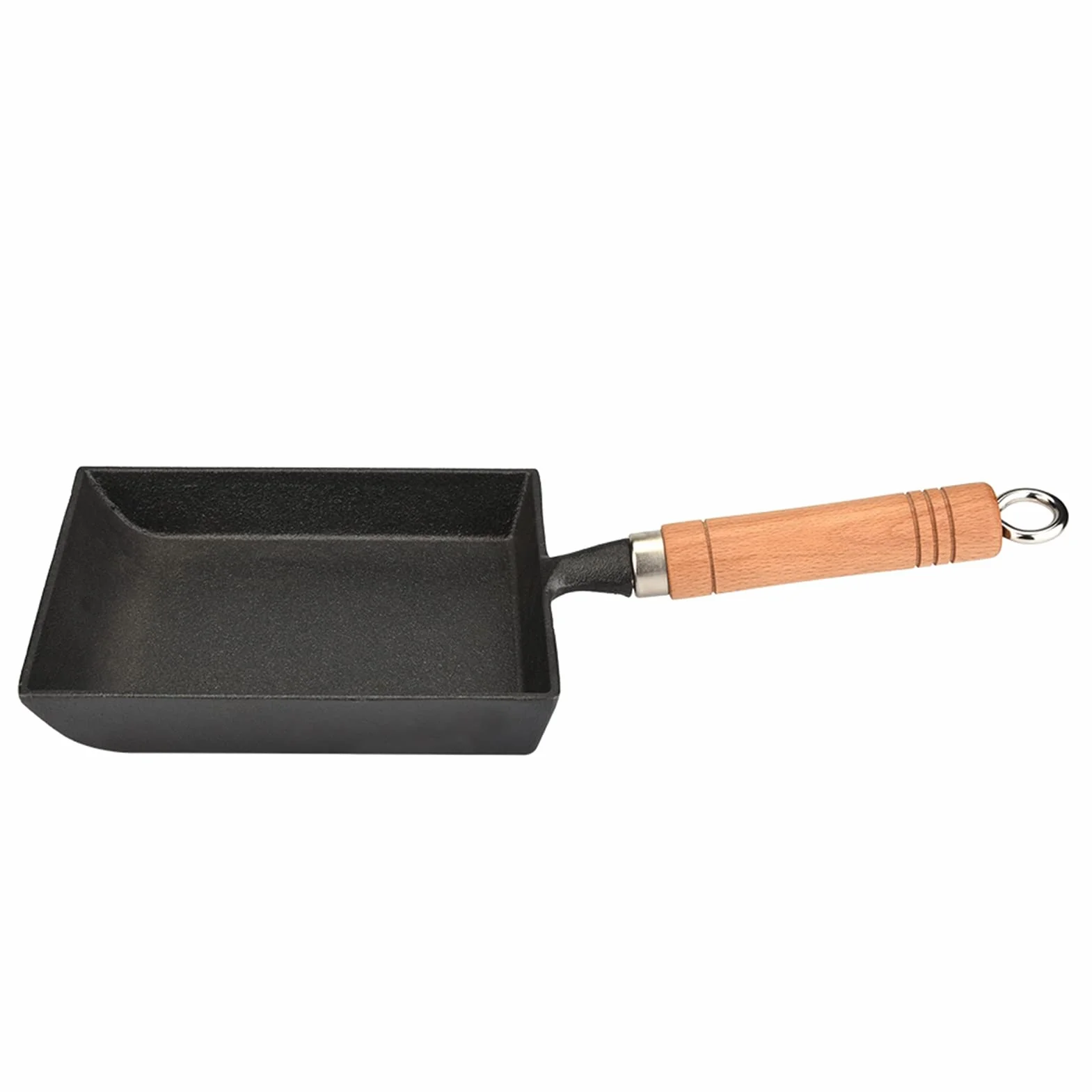 Mini Sartén De Madera Mango Hierro Tortilla Olla Tamagoyaki Panqueques Hogar Cocina Utensilios De Cocina Accesorios Cocina