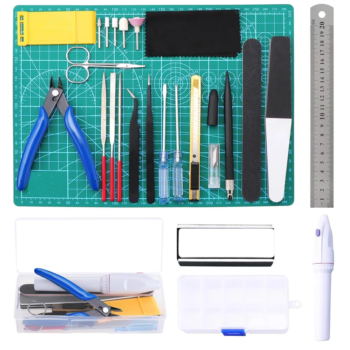 26 Herramientas De Fabricación De Modelos, Herramientas De Modelado, Kits De Construcción De Aficiones para Mantenimiento De Fabricación Modelos De Automóviles