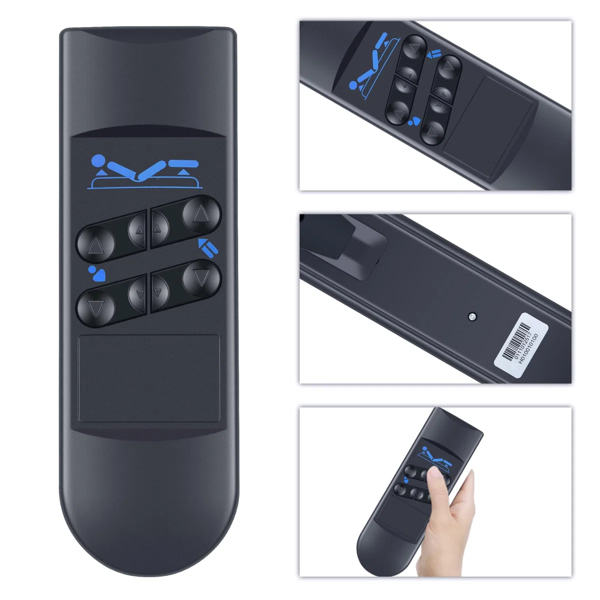 Somier eléctrico universal con 6 botones, conector de 5 pines con 6 botones y conector de 5 pines para el paraíso de los colchones Fox2Fox