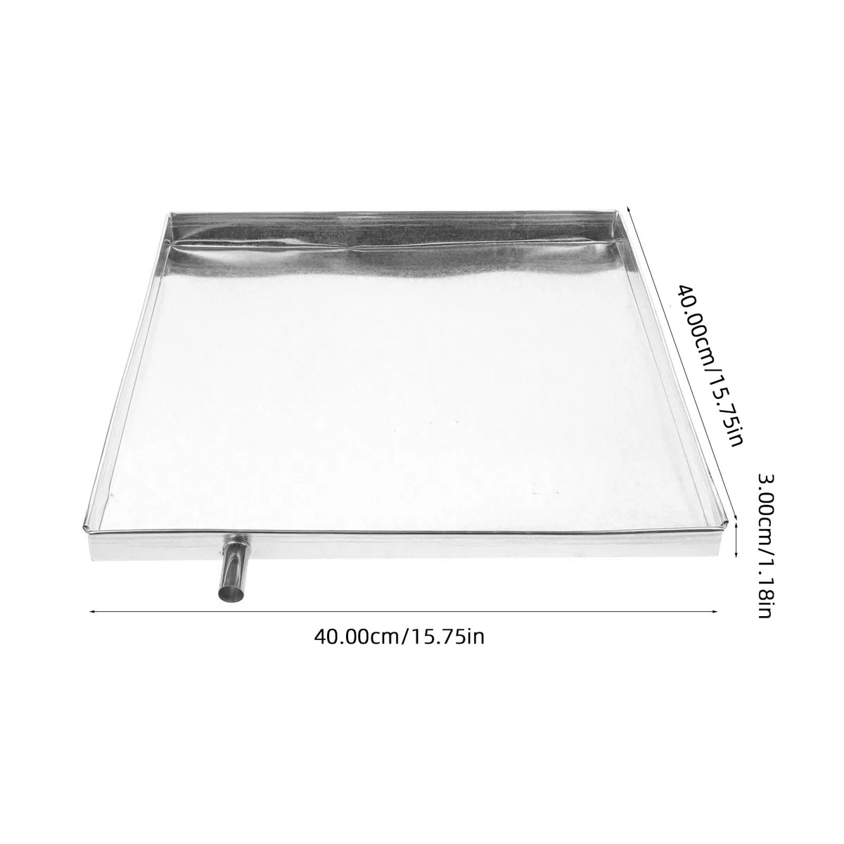 Gadpiparty Bandeja de Drenaje para Aire Acondicionado - Bandeja Colectora de Agua Universal para Unidades Interiores/Exteriores y A/A de Ventana - Fácil Instalación, Resistente y Versátil
