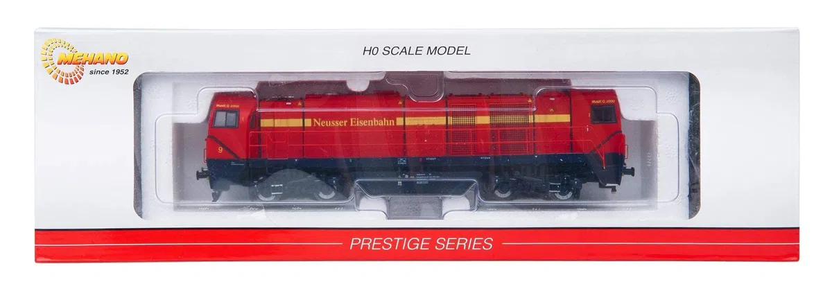 MEHANO 8812 T 277 VOSSLOH G2000 NEUSSER Locomotora, Rojo