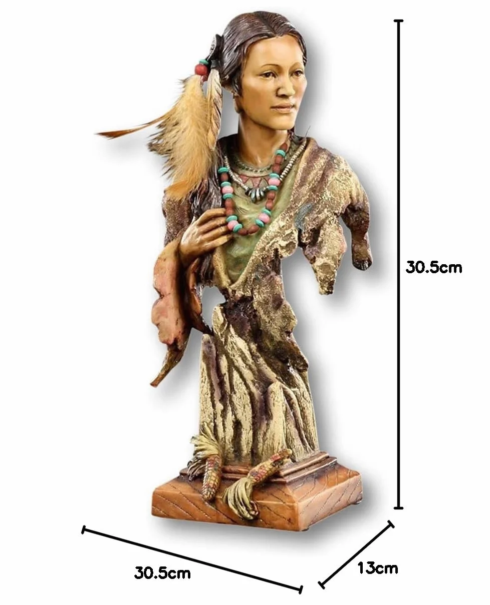 Figura de Indio Busto - Aiyana