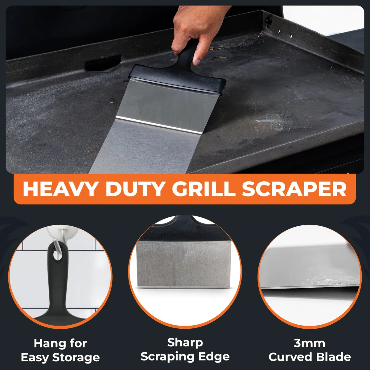 Griddle Buddy Kit de limpieza de plancha