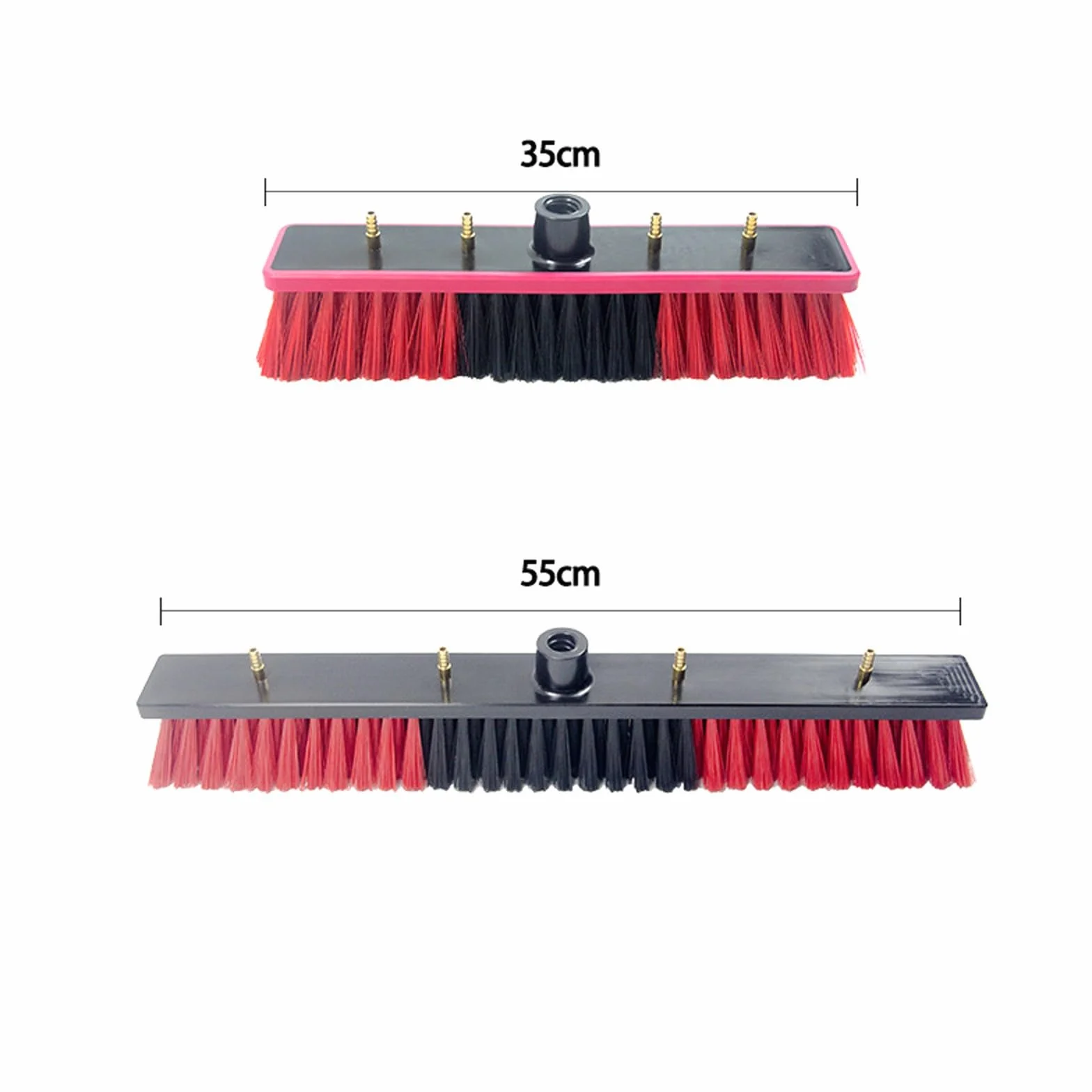 Teles - Kit de limpieza de ventanas de 19 pies, cepillo de canalón de 35 cm, herramienta de limpieza para uso doméstico y exterior