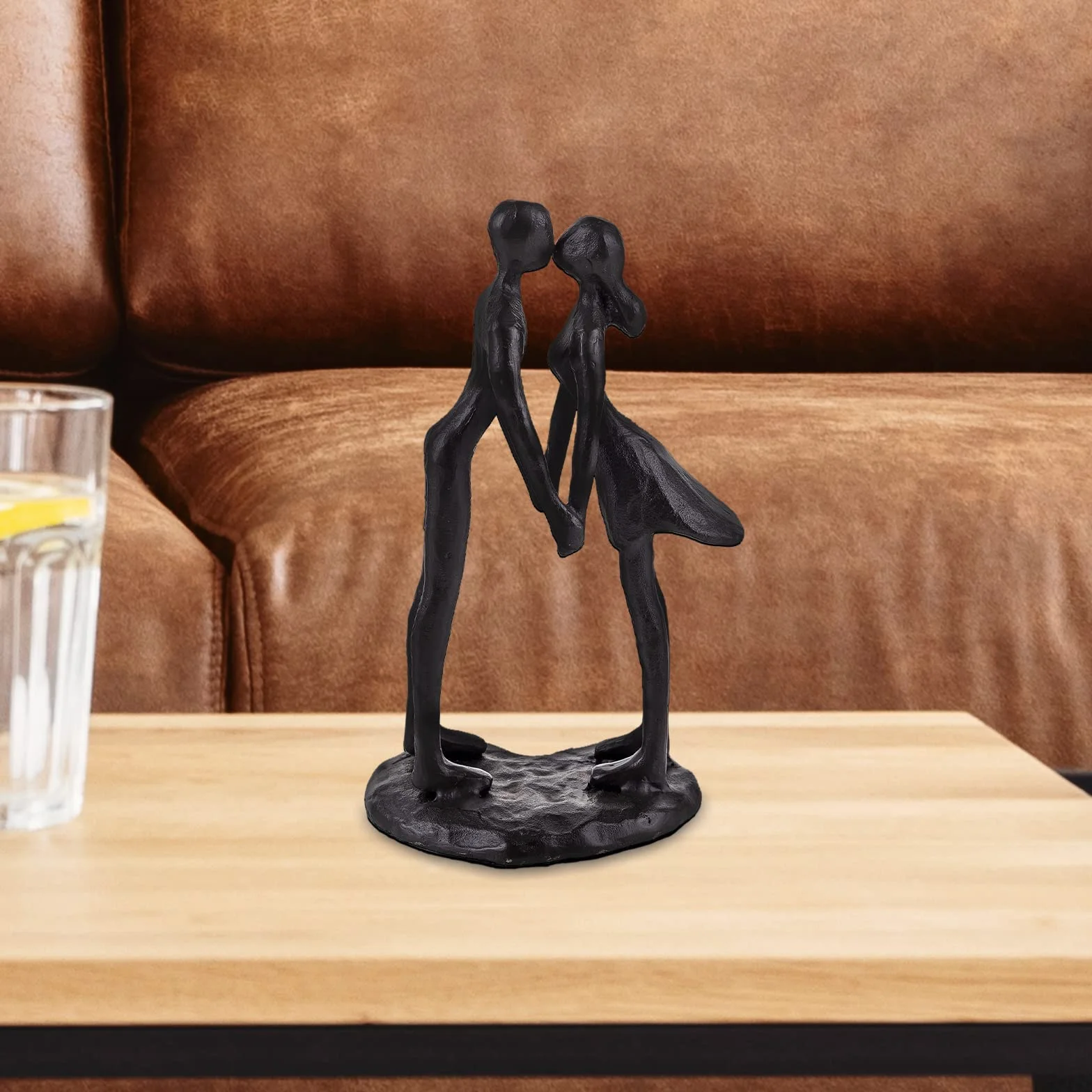 Sziqiqi Boda para Pareja: Regalo Aniversario Pareja de Hierro para Ella Él Esposo Esposa Novios - Figuras Decorativas para Compromiso San Valentin Navidad - Estatua de Pareja