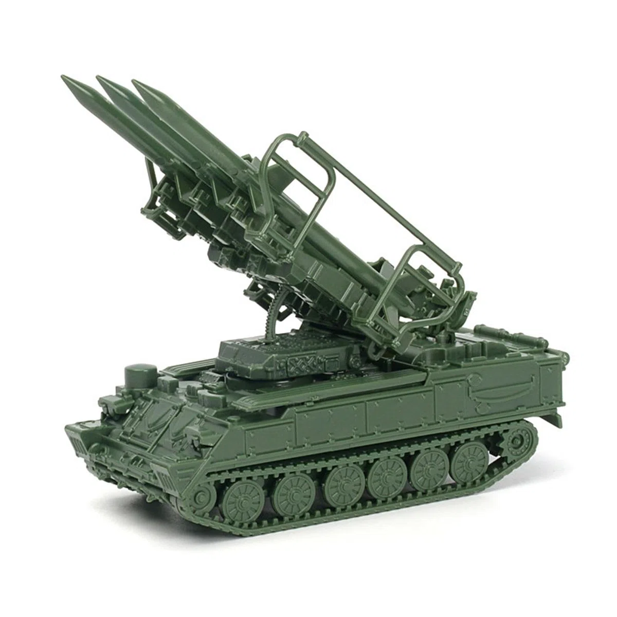 Tanque Modelo 1/72 Maqueta Blindada Estructura Ensamblaje Manualidades Recreativas Juguetes Creativos Colección PP Adecuado para Aficionados Mesa Orna, Verde