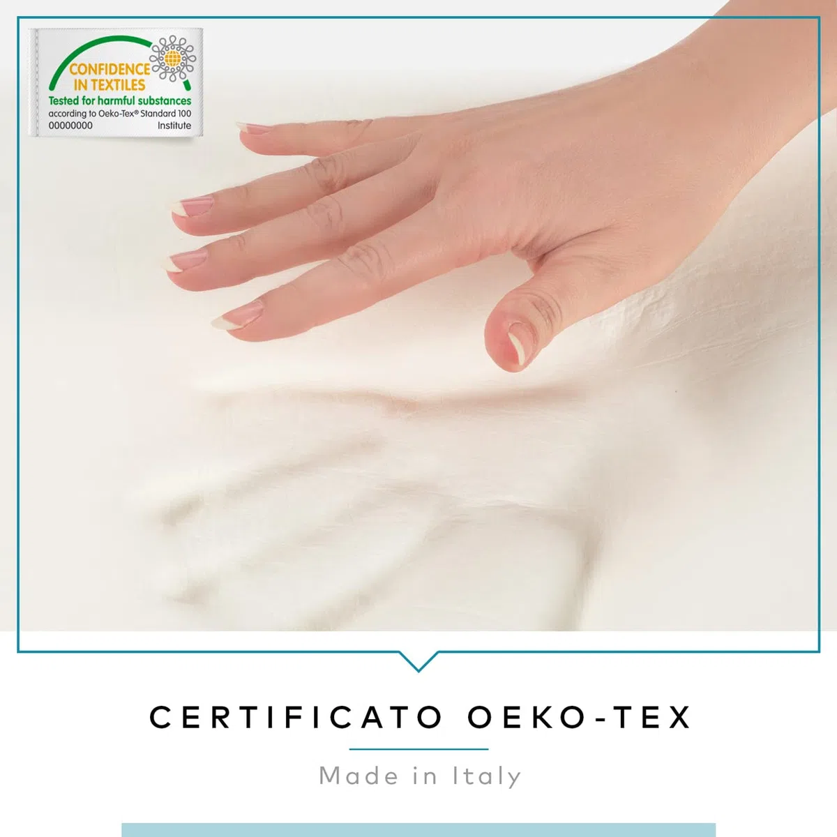 Deshome - Relleno de espuma viscoelástica, tela métrica, para sofás, almohadas, colchones, sillas, alta densidad 35 cm, grosor 1,8 cm, fabricado en Italia, indeformable, antiácaros, antialérgico
