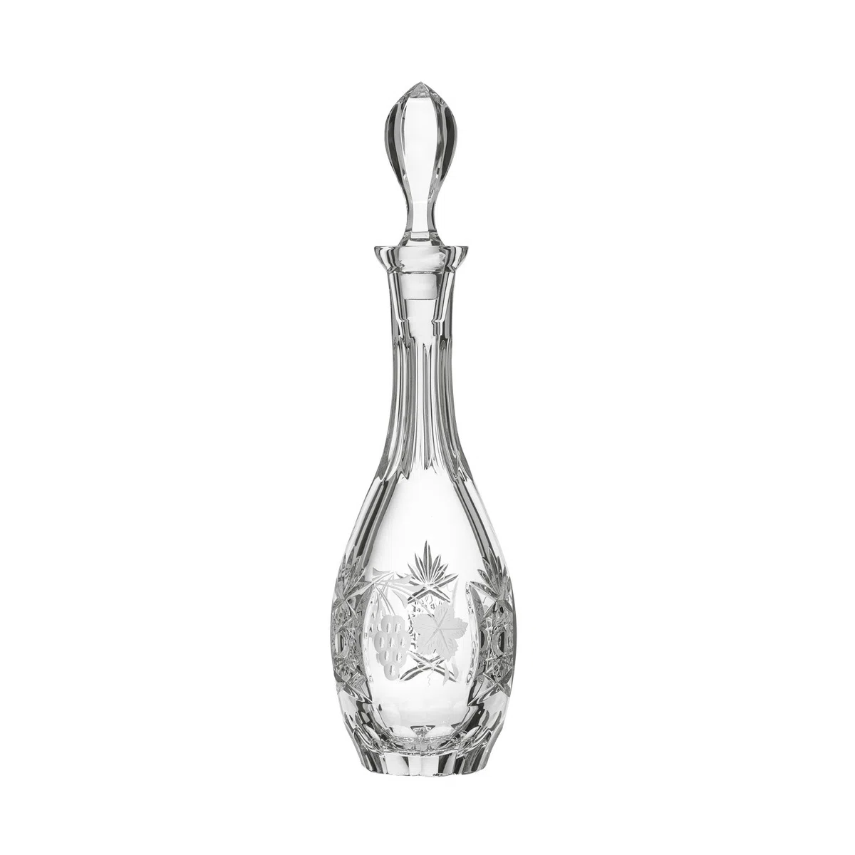 ARNSTADT KRISTALL Decantador de cristal de uva (37,3 cm), color morado