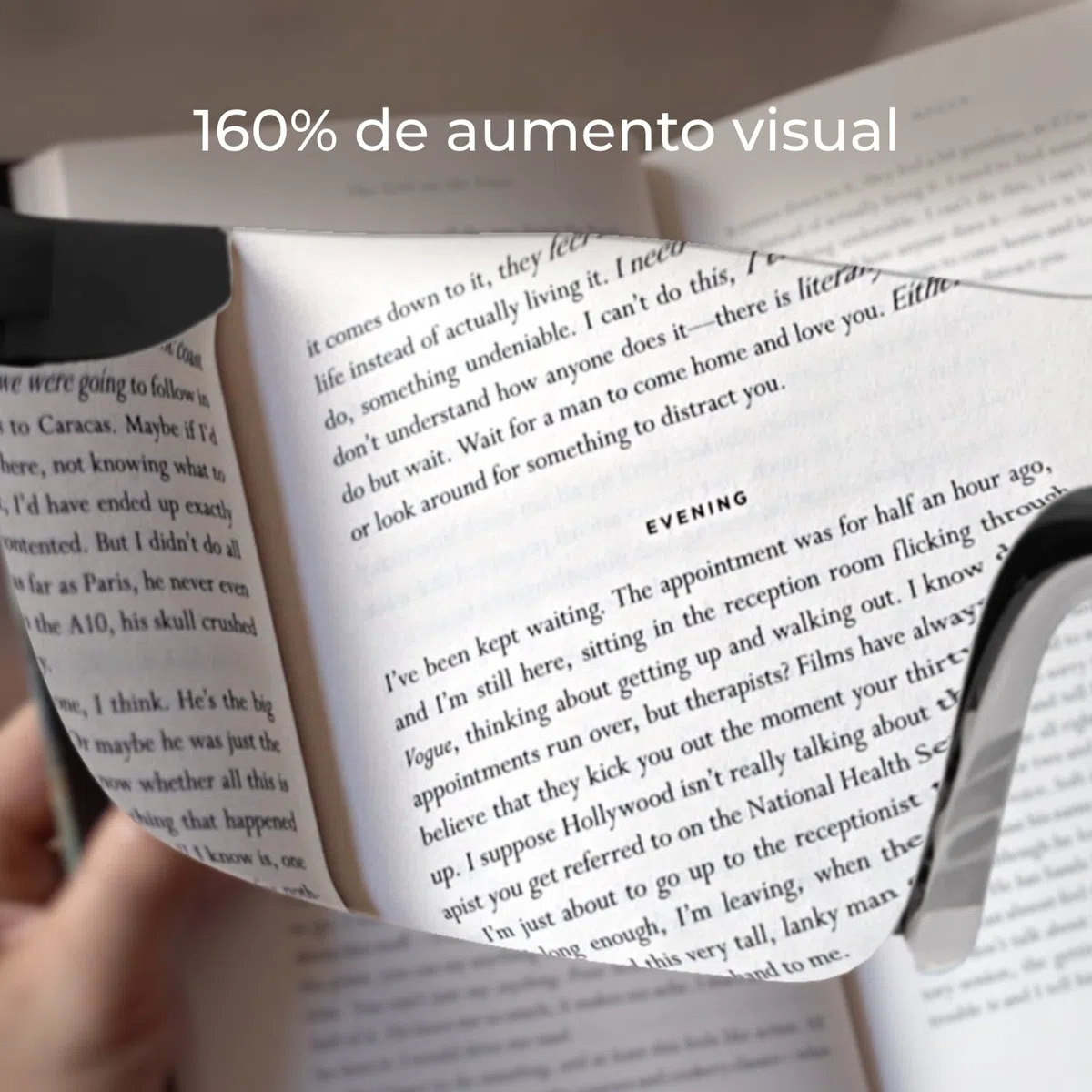 Gafas de Aumento +160% con Luz LED - Zoom para Leer - Trabajos de Precisión - Pintar Miniaturas - Ampliación Instantánea - (Pack 2 Unidades + 1 Gafas Sol)
