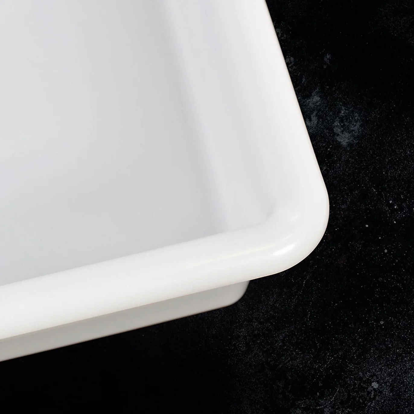 Tradineur - Pack de 6 bandejas frigoríficas de Almacenamiento con Tapa, N.º 5 - HG, plástico, Reutilizables, Guardar Alimentos, Fabricadas en España (Blanco - 8 litros - 43,6 x 32,6 x 8 cm)