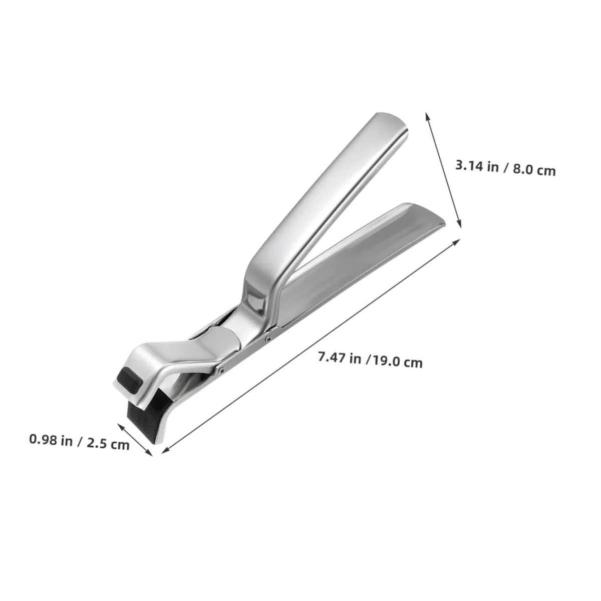 HEALLILY 2 Piezas Pinzas Anti-escaldaduras para Recipientes Pinzas de Acero Inoxidable para Cocinar Elevador Reutilizable para Platos para Sartenes para Hogares y Establecimientos