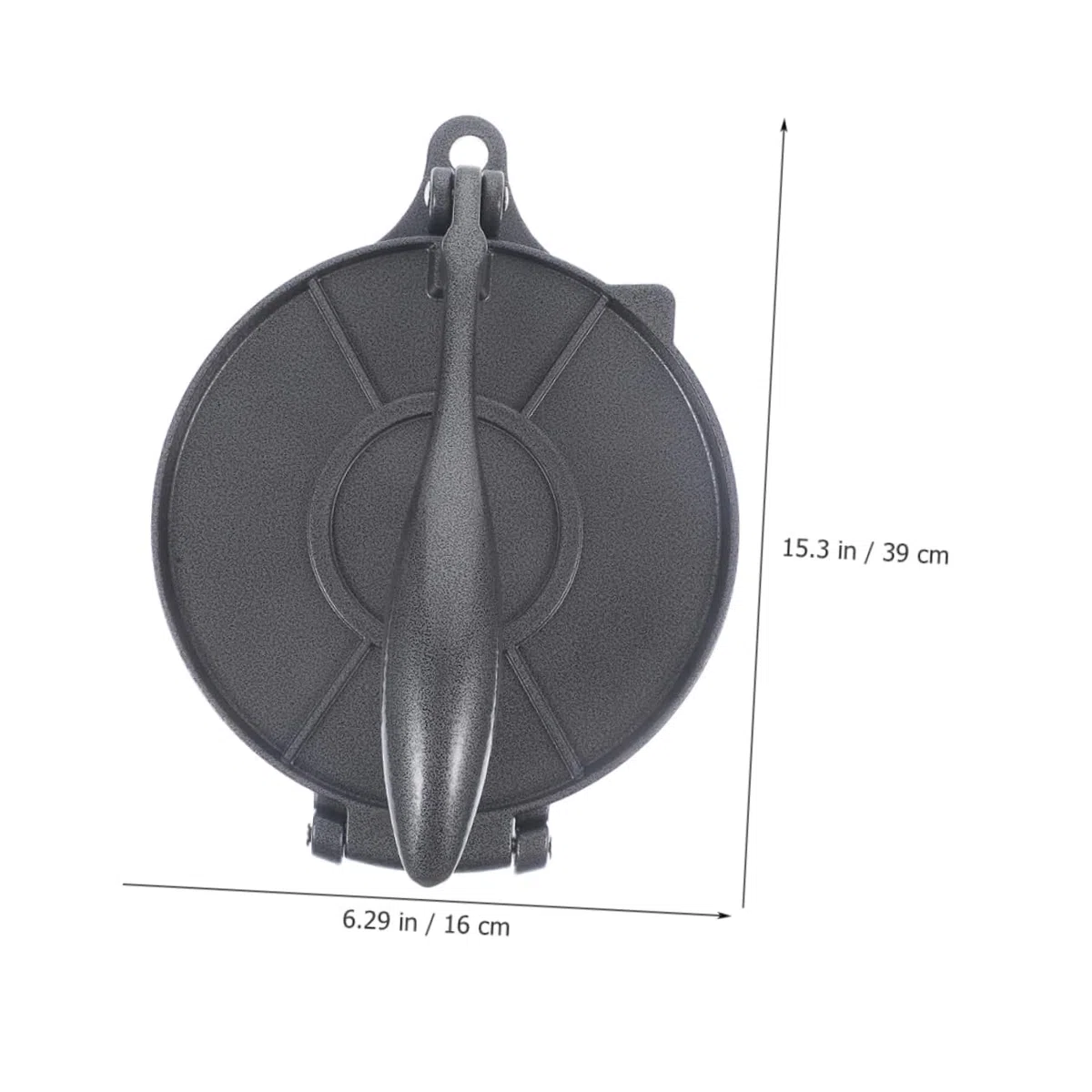 Mikinona Prensa para Tortillas de Masa Alta Resistencia y Reutilizable Diseño Manual sin Rodillo Aluminio Ligero Adecuado Uso Doméstico Horneado Profesional en Cocina Tradicional