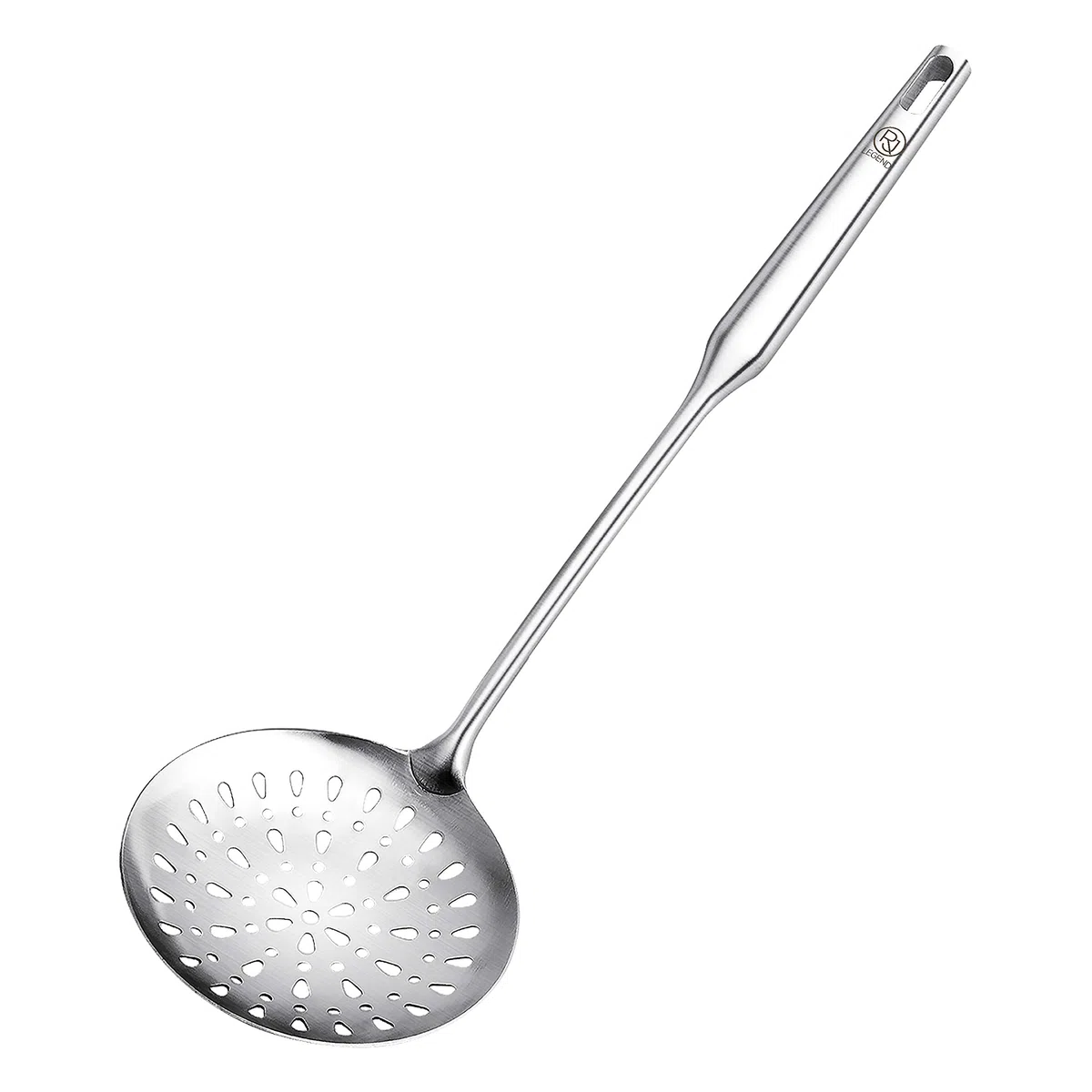 Utensilio de acero inoxidable con mango