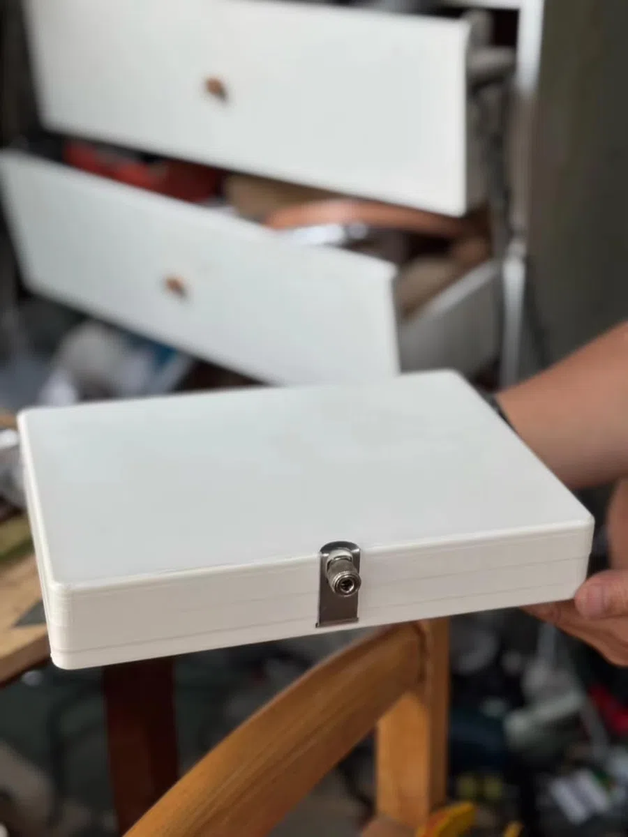 Caja de Bocetos para Pintura al Óleo, Caballete de Escritorio Plegable, con Recipiente para Óleo Incorporado, Abrazadera para Lienzos de hasta 50 CM