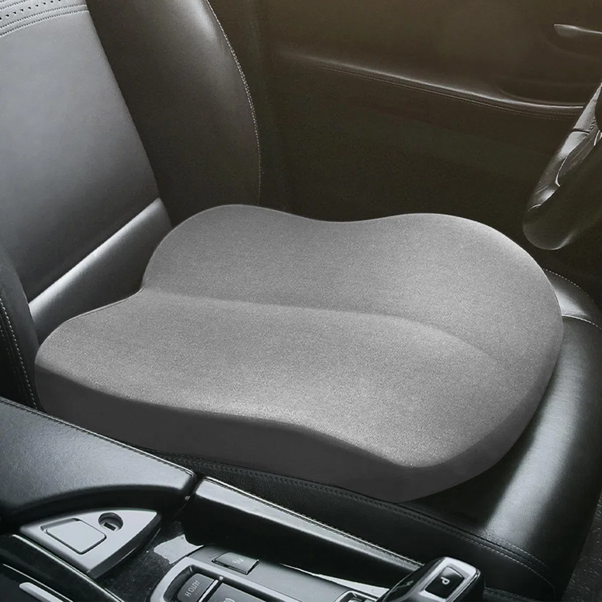 Asiento Elevador para Adultos – Cojín de Coche de Memoria | cojín de conducción Elevador, cómodo cojín de de glúteos | Cojín Elevador portátil para Personas pequeñas, Apoyo al Conductor