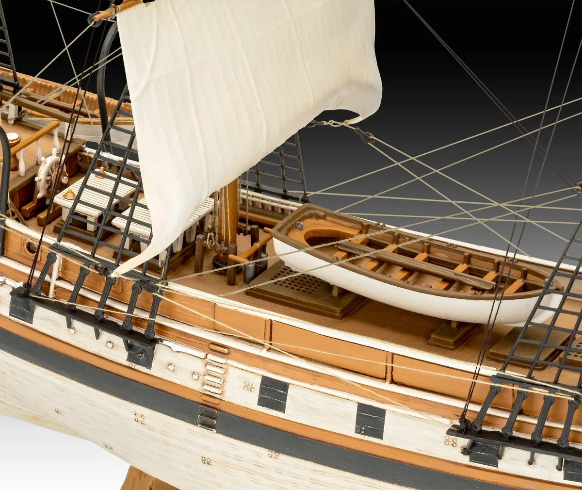 Descubrimiento histórico de Darwin Barca H.M.S. Beagle