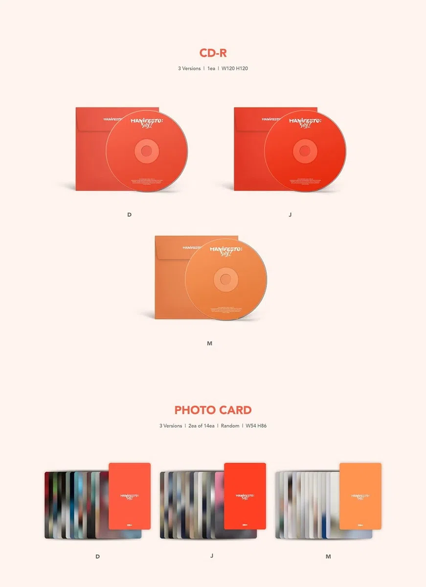ENHYPEN - MANIFESTO: DAY 1 CD (M ver)