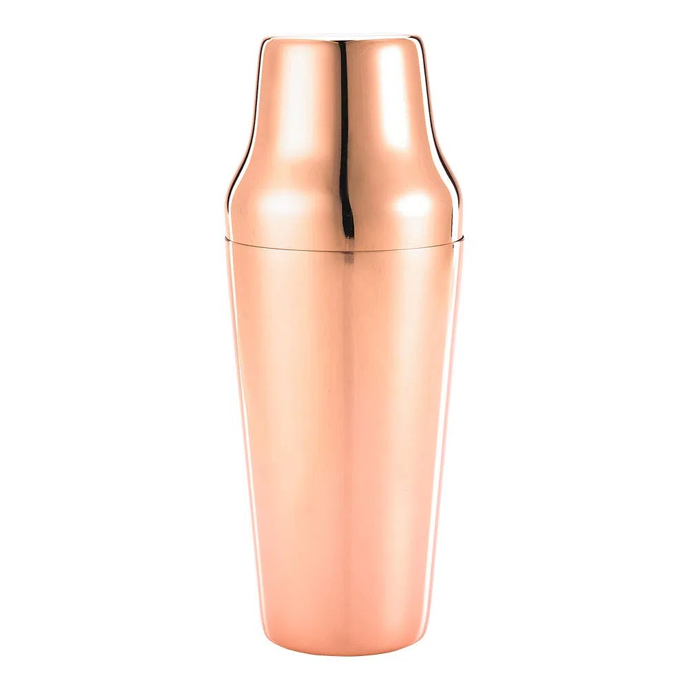 Barfly M37038 - Juego de 3 cocteleras pesadas, 500 ml, acero inoxidable Parisienne 24oz (700 ml) cobre