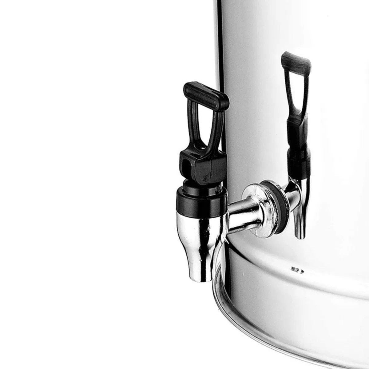 Dispensador de bebidas aislado, termo de acero inoxidable con espiga para bebidas frías y calientes, ideal para té, agua, café y bebidas heladas