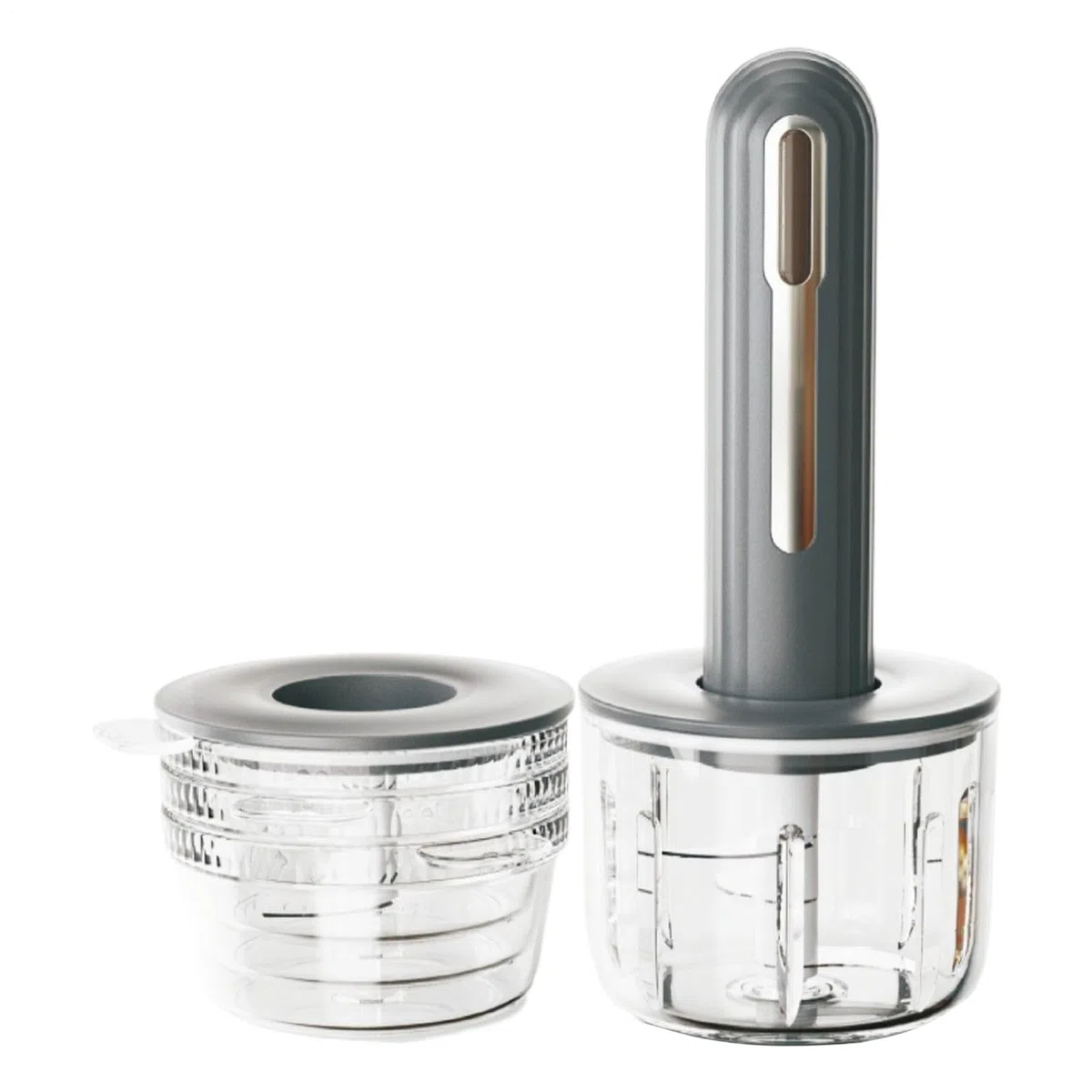 Triturador De Cocina, Procesador De Carne Ligero, Triturador Eléctrico Desmontable Para Comida De Bebé Frutas Preparación De Comidas Y Verduras