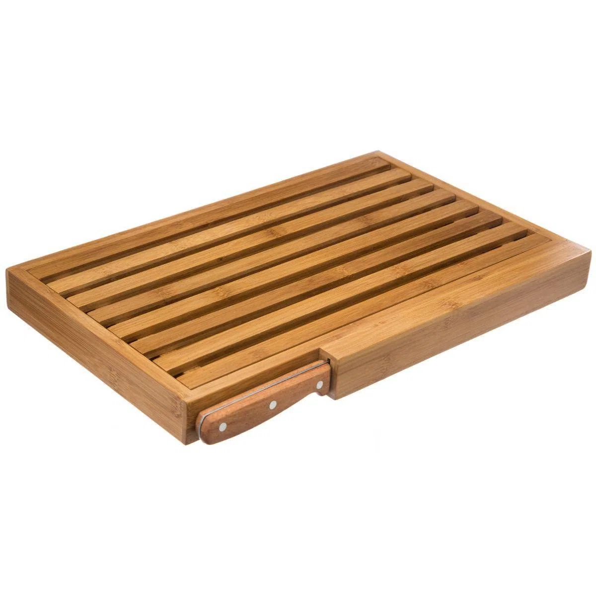 5five - tabla para cortar pan 44x27cm bambú