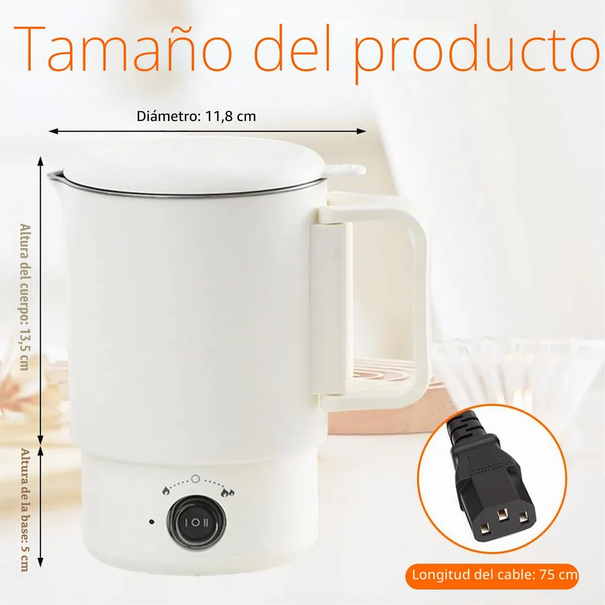 Redrentik Tarro de cera de hierro fundido profesional 800ml, base extraíble, kit completo para velas: olla, termómetro, mechas, pegatinas, soporte y cuchara de mezcla