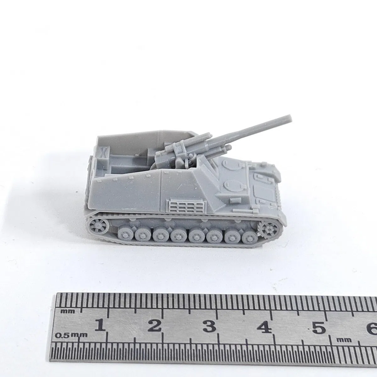 5 Modelos De Resina 3D De Artillería Autopropulsada Wespe A Escala 1/144, Obús Ligero Alemán Wasp De La Segunda Guerra Mundial.