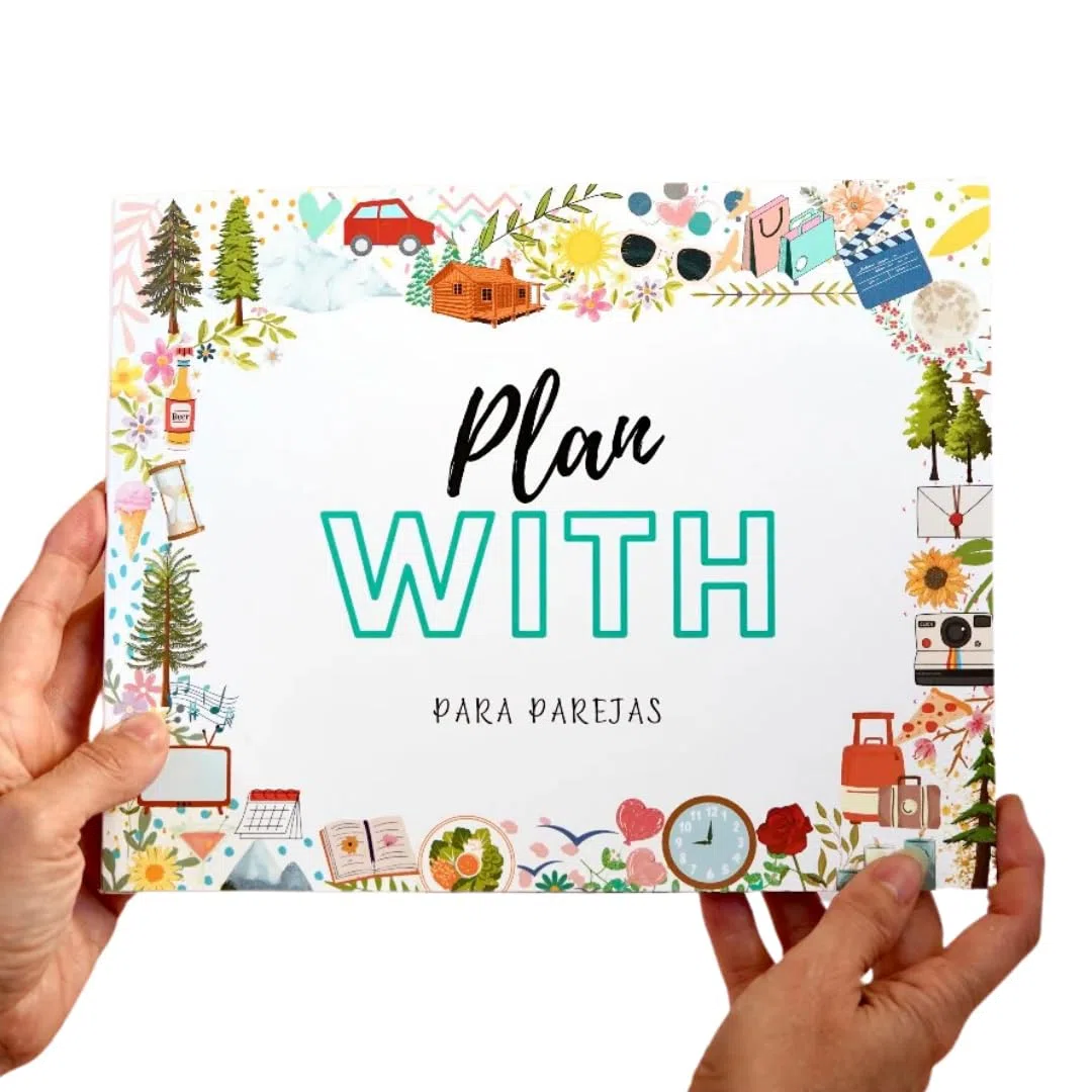 Plan With – Libro de Planes en Pareja con 50 Retos para Rascar | Juegos de Pareja Adultos | Regalo Aniversario Originales para Novios, Boda y San Valentín