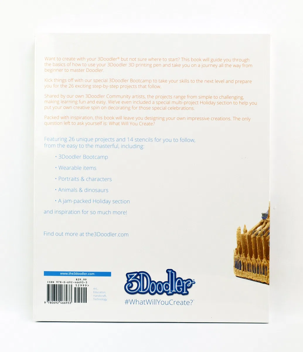 3Doodler Libro de proyectos "What Will You Create?"