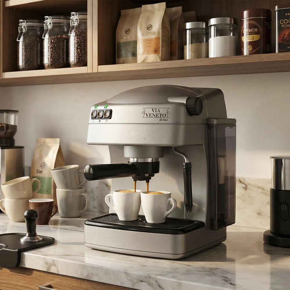 Anakel Home Repuesto Portafiltro Cafetera HD8323 Compatible con Saeco | Incluye Filtro, Modelos Clásicos 18,5x6,7cm