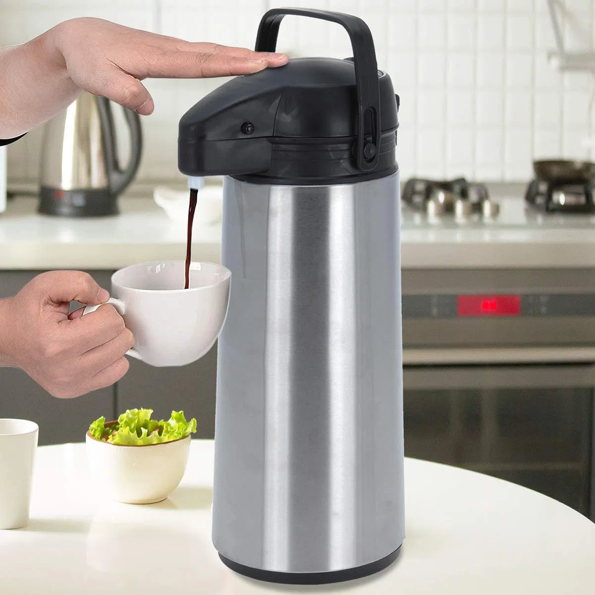 Termo 1,9 litros para Bebidas dispensador de Agua
