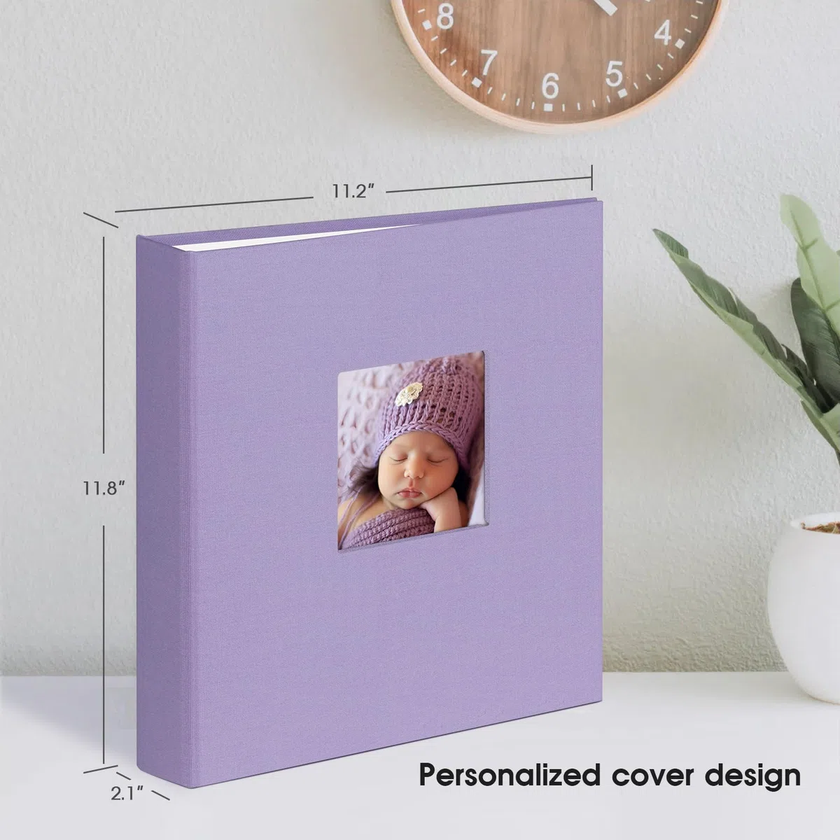 Álbum de fotos de 3 anillos grandes de 8.5 x 11 pulgadas con 30 fundas de plástico, 60 páginas en blanco, álbumes de recortes de 8.5 x 11 pulgadas, álbumes de recortes para bebés, viajes, bodas,