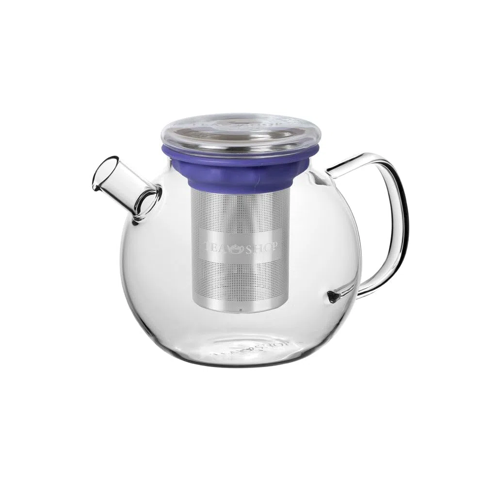 TEA SHOP - Tetera All in One Mallow 0,8L - De porcelana con infusor - Filtro de acero inoxidable - Accesorios para té o infusiones