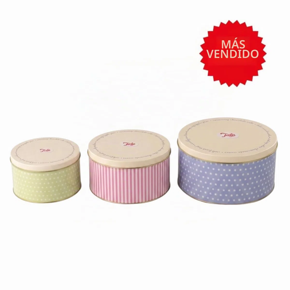Tala Retro 1950/003 - Set De 3 Cajas Tala