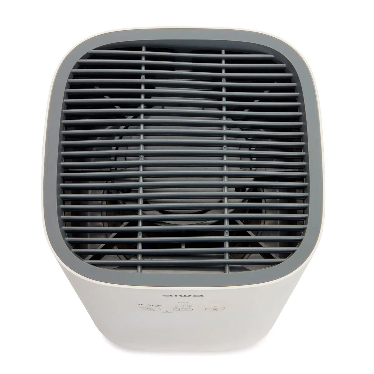 Aiwa PA-100: Purificador de Aire con Filtro H13 HEPA, Ionizador, Filtración 99,95%, Ultra Silencioso, Temporizador, 3 Velocidades de Ventilación, UV LED, 17 m², Control Táctil, Blanco