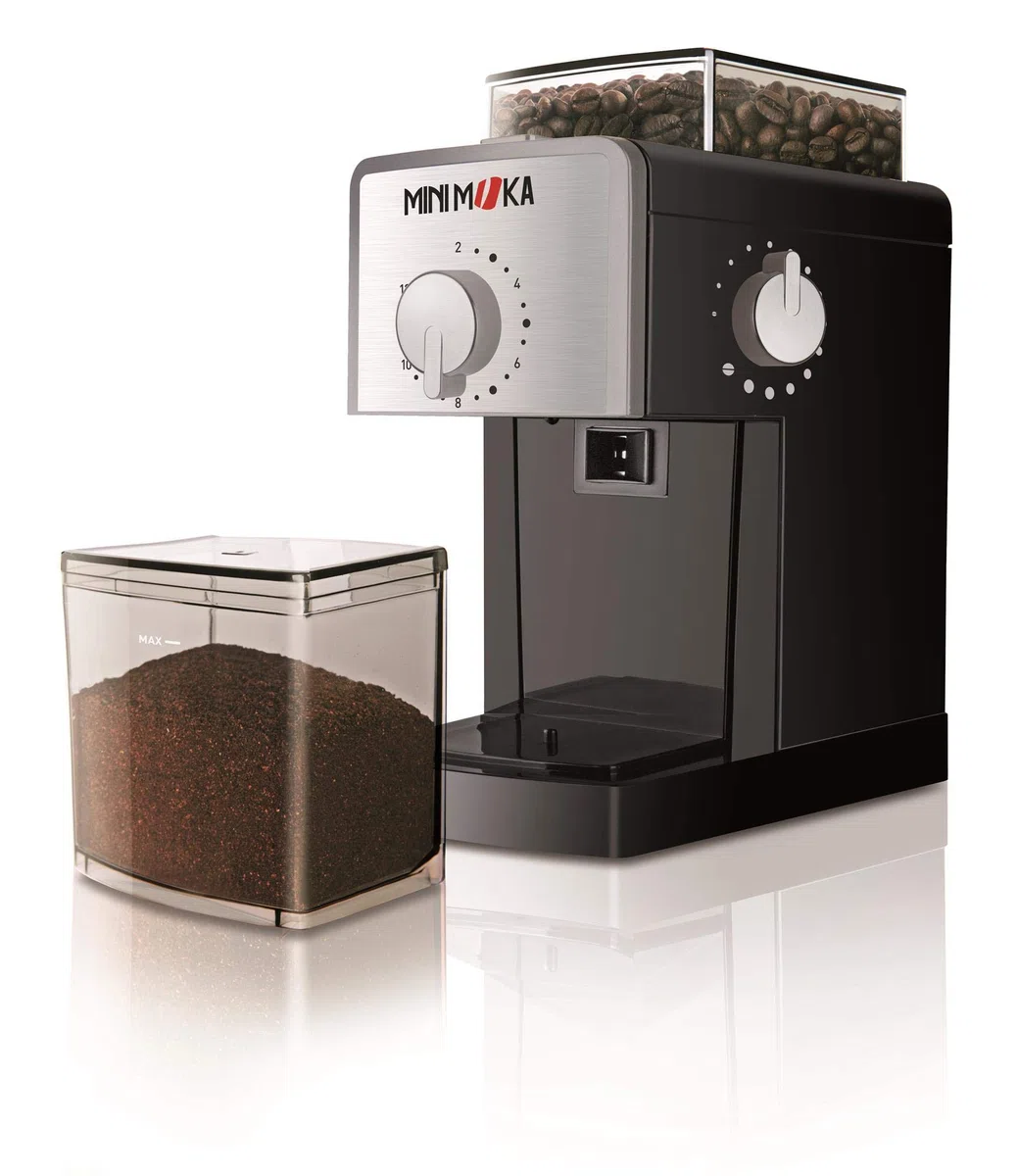 Mini Moka GR-0278 - Molinillo de café con sistema de fresas