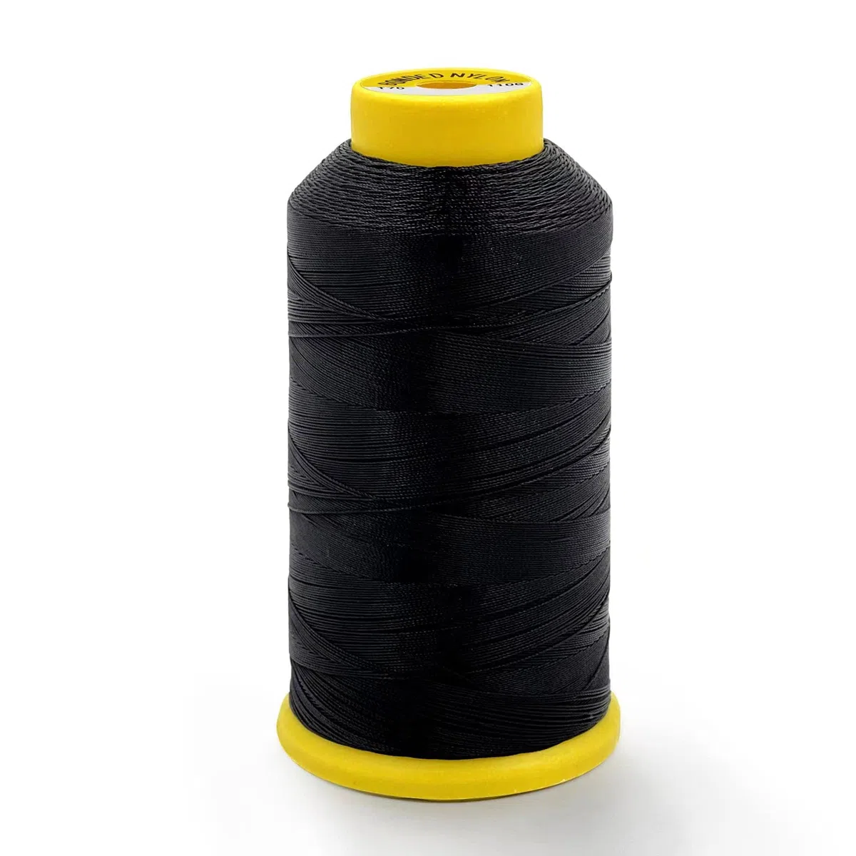Tortoise Hilo de nailon resistente # 69 T70 tamaño 210D/3 para coser cuero; tejer cabello; tapicería y abalorios, color negro