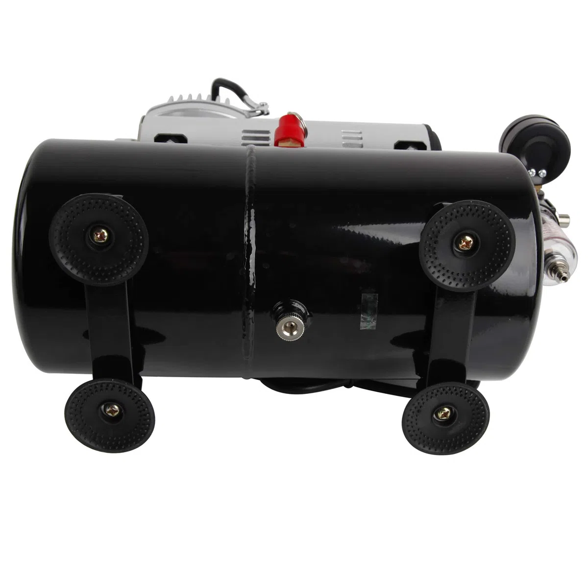 TIMBERTECH ABPST08K Compresor de Aerógrafo Completo Con Ventilador de Refrigeración Actualizado, Mini Compresor y Accesorios
