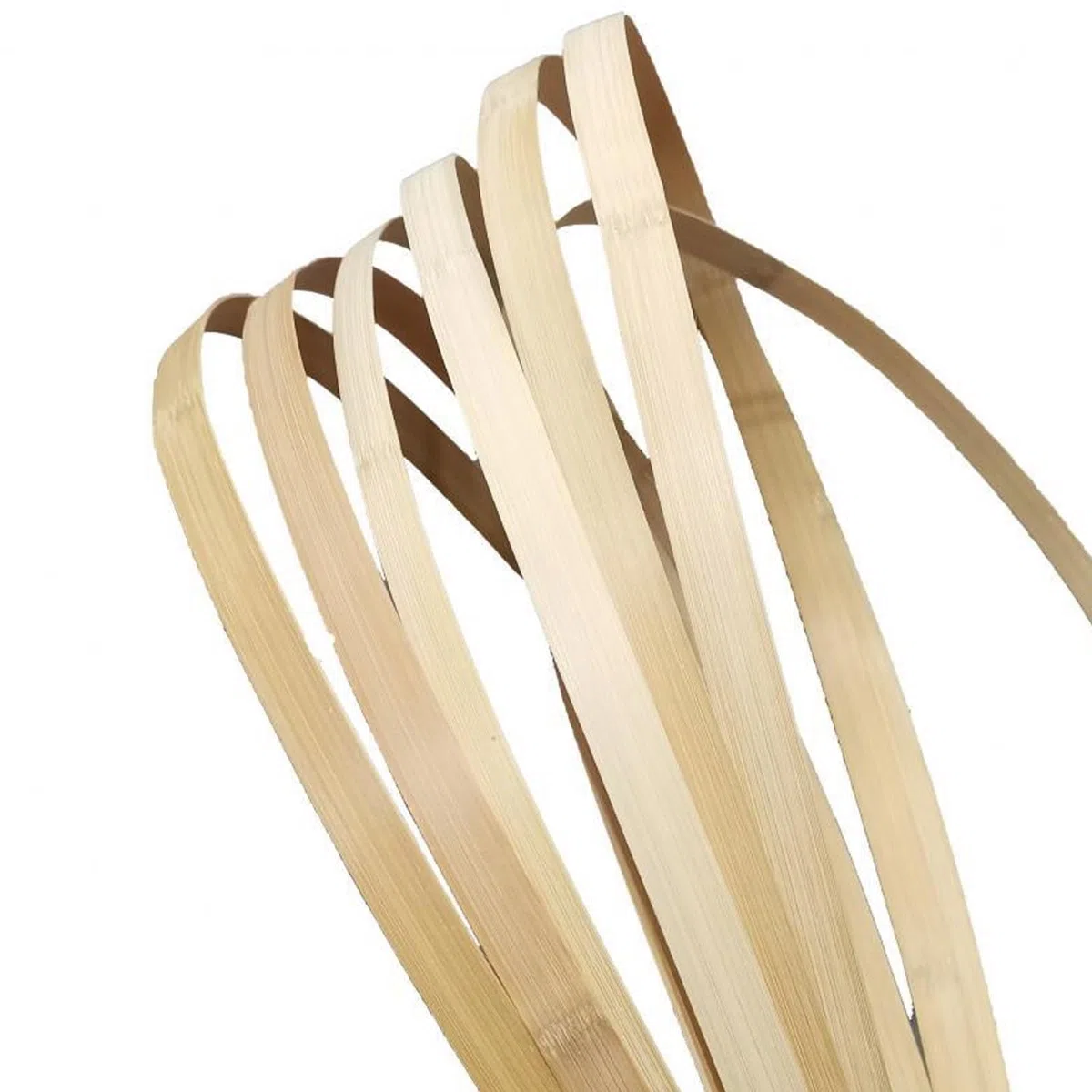 Tiras de Bambú Tejidas para Artículos de Cestería, Cestas Mimbre Plana Caña de Bambu Tira Tejida, Rollos de Caña Plana Fina Decoración de La Mano para DIY Cestería Tejido（3m Longitud 7 Tiras） ( Size :