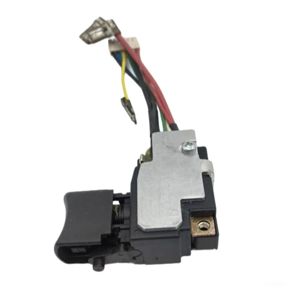 Interruptor de gatillo de repuesto 651364-1, compatible con BTD044 BTD064 BTD104 inalámbrico para controladores de impacto, pieza de repuesto de plástico para fijación de herramientas eléctricas