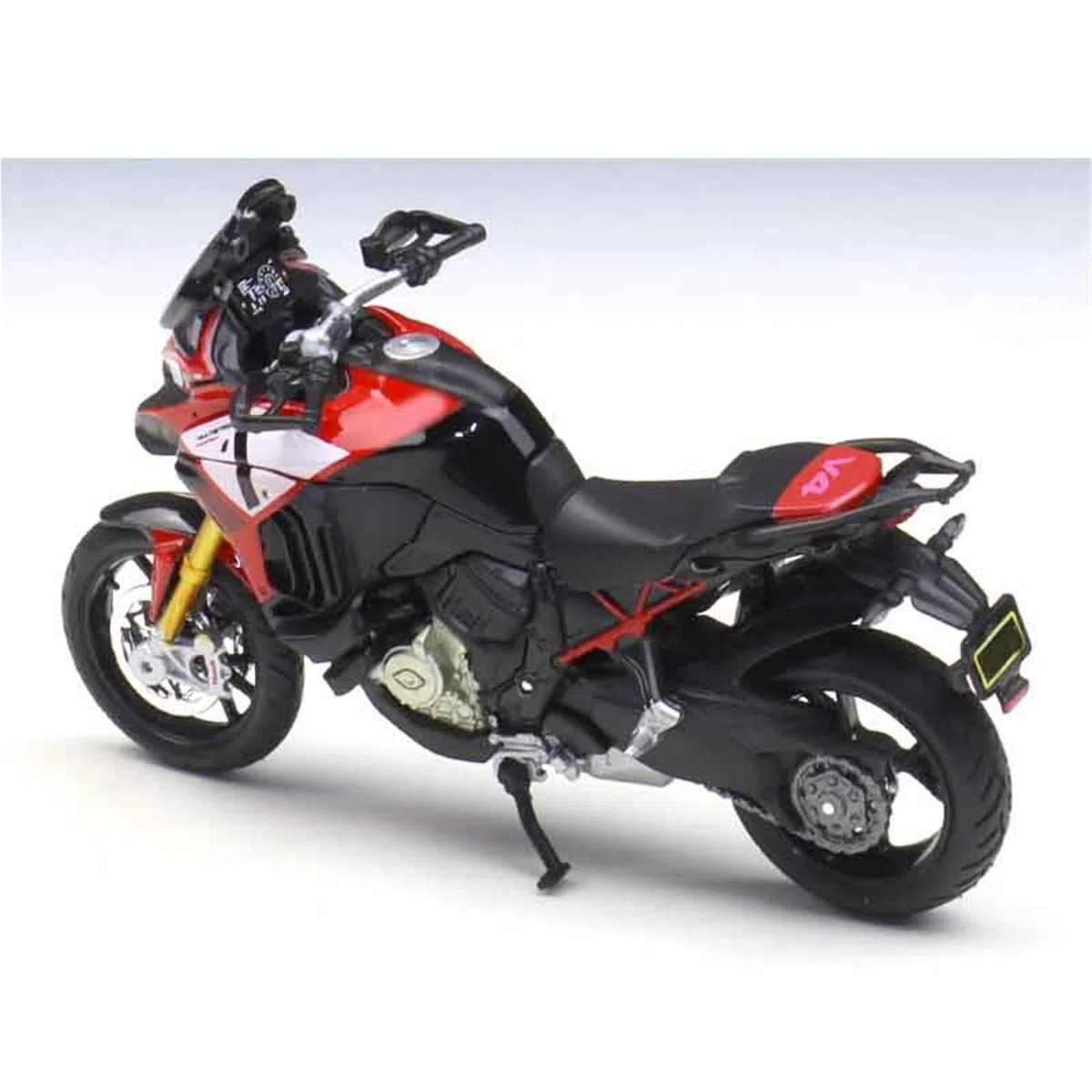 para Ducati Multistrada V4 V 4 Motocicleta Pesada De Aleación Simulada Modelo 1:18