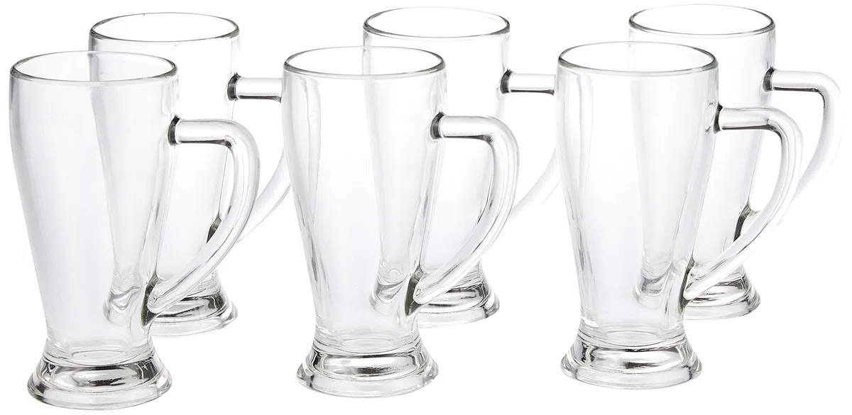 Bormioli Caja 6 Jarras Cerveza 0,3 Baviera 37,9 CL Rocco