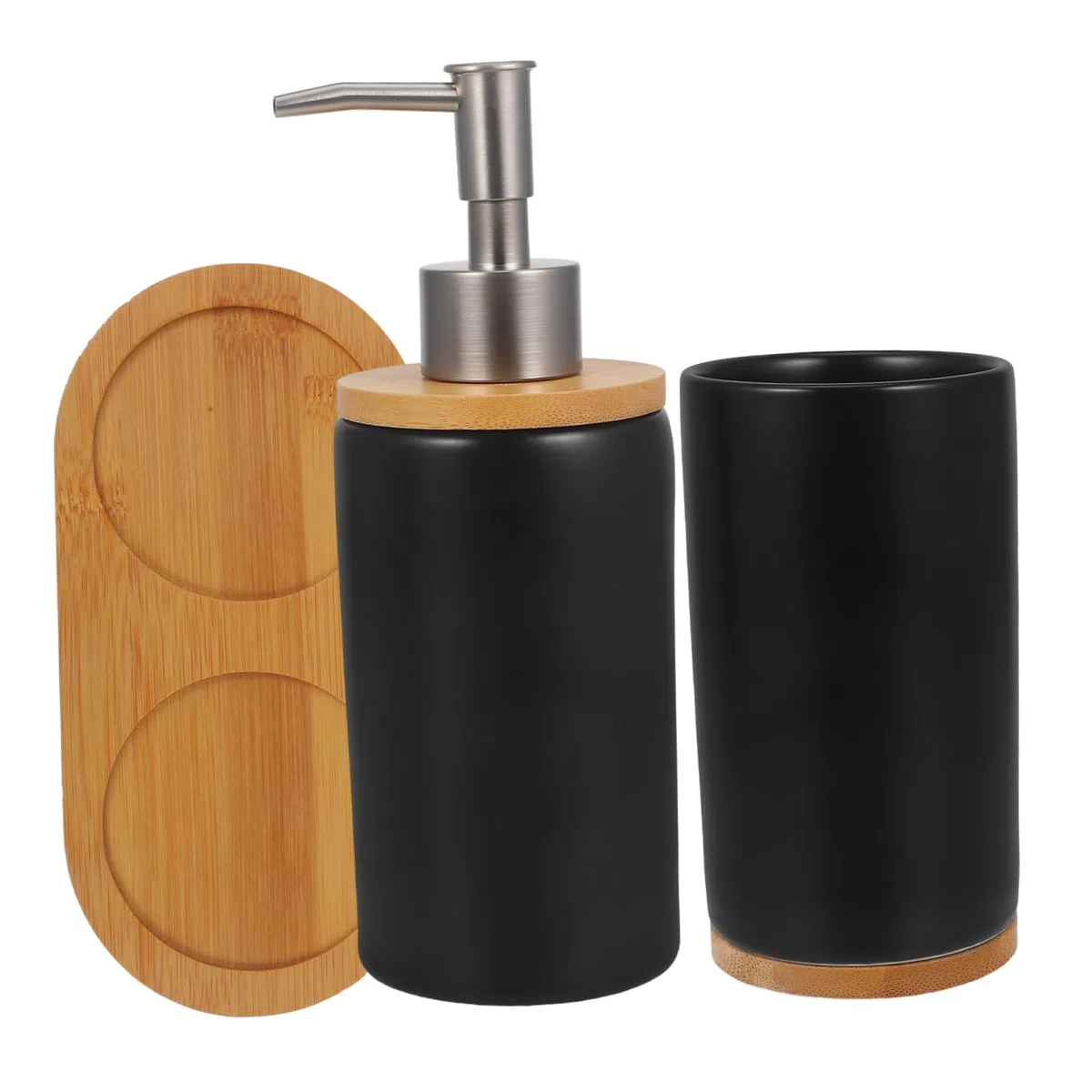 Hemobllo Taza de Lavado de Cerámica Soporte para Cepillo de Dientes Recipiente para Loción Accesorios para Baño de Baño Vaso para Enjuague Bucal
