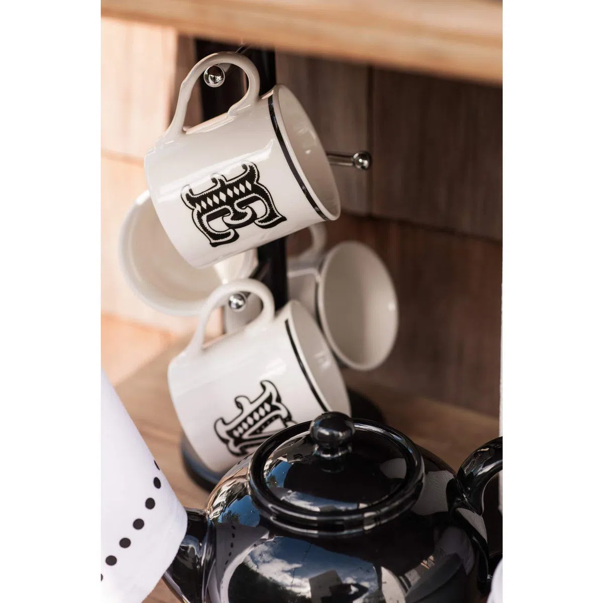 Premier Housewares - Tetera (1300 ml), Color Negro