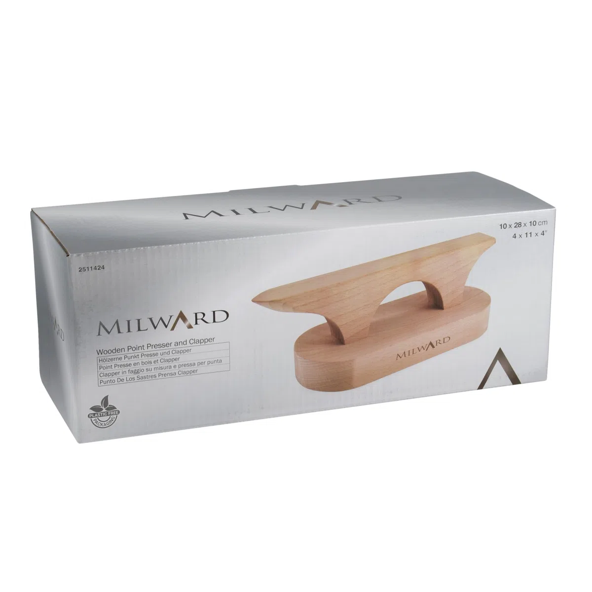 Milward Prensatelas y aleta de puntada de sastre, aplanador de costuras, absorbente de vapor, para coser, acolchar, bordar